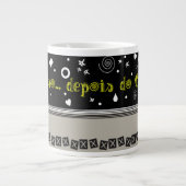 Penso: depois do café! grote koffiekop (Voorkant)