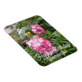 Penstemon Flower Garden floral Birthday Magnet Magneet (Rechterzijde)