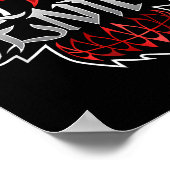 Penta masker in zwarte kleur _1 poster (Hoek)