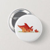 Pentaceratops en Speelgoed Ronde Button 5,7 Cm (Voorkant /achterkant)