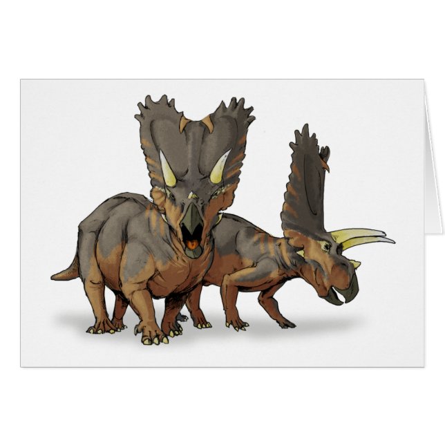 Pentaceratops - Late Cretacous Dinosaur (Voorkant Horizontaal)