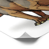 Pentaceratops - Late Cretacous Dinosaur Poster (Hoek)