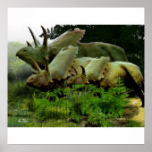 Pentaceratops uit New Mexico Poster (Voorkant)
