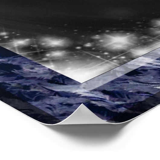 Pentacle afdrukken poster (Hoek)