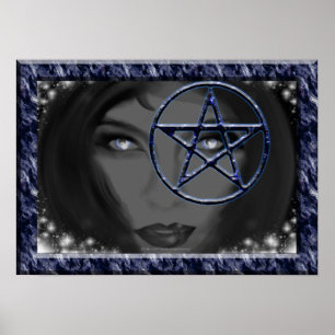 Pentacle afdrukken poster