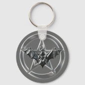 Pentacle Bat Sleutelhanger (Voorkant)