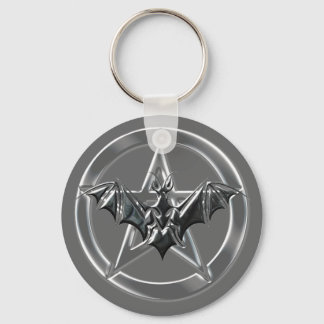 Pentacle Bat Sleutelhanger