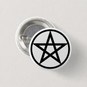 Pentacle-Button Ronde Button 3,2 Cm (Voorkant /achterkant)