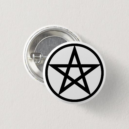 Pentacle-Button Ronde Button 3,2 Cm (Voorkant /achterkant)