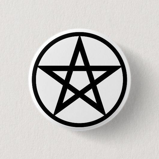 Pentacle-Button Ronde Button 3,2 Cm (Voorkant)