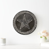 Pentacle Celtic Circle Grote Klok (Huis)