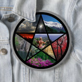 Pentacle Collagebutton Ronde Button 6,0 Cm (In situ)