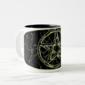 Pentacle Drinkware Tweekleurige Koffiemok (Voorkant links)