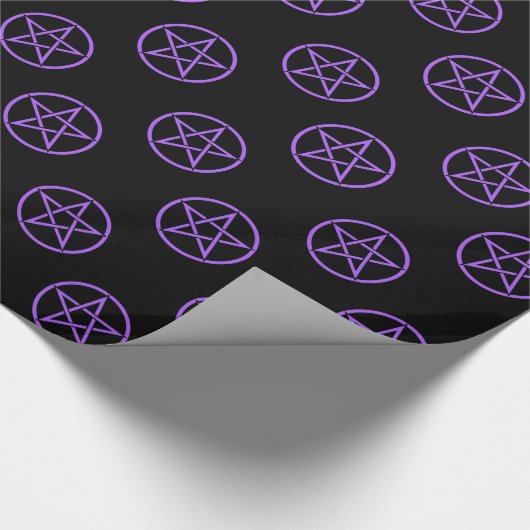 Pentacle Gift Wrapping Paper by Cheeky Witch Cadeaupapier (Hoek)
