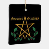 Pentacle Keramisch Ornament (Rechts)