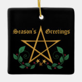 Pentacle Keramisch Ornament (Voorkant)