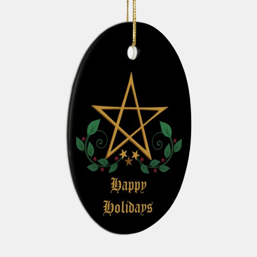 Pentacle Keramisch Ornament (Rechts)