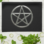 Pentacle keukenhanddoek (Gevouwen)