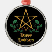 Pentacle Metalen Ornament (Voorkant)