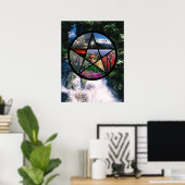 Pentacle poster Small stream (Thuiskantoor)