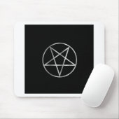 Pentacle - Religieus symbool voor satanisme Muismat (Met muis)