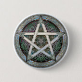 Pentacle Ronde Button 5,7 Cm (Voorkant)