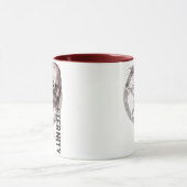 Pentacle Skull Mok (Midden)