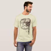 Pentacle Skull T-shirt (Voorkant volledig)
