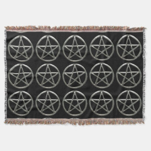 Pentacle Throw Blanket Deken