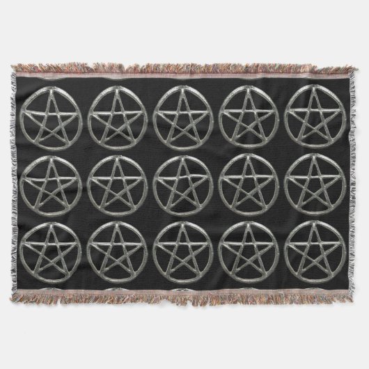 Pentacle Throw Blanket Deken (Voorkant)