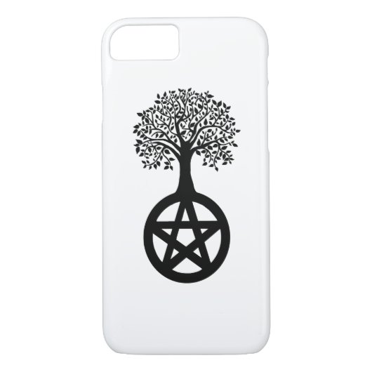 Pentacle Tree iPhone Case (Achterkant)