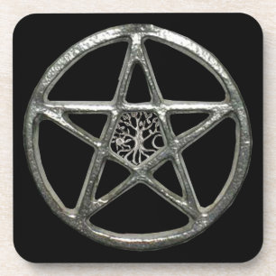 Pentacle Tree of Life Onderzetters
