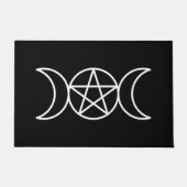 Pentacle Triple Moon Godin Deurmat (Voorkant)