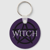 Pentacle Witch sleutelhanger (Voorkant)