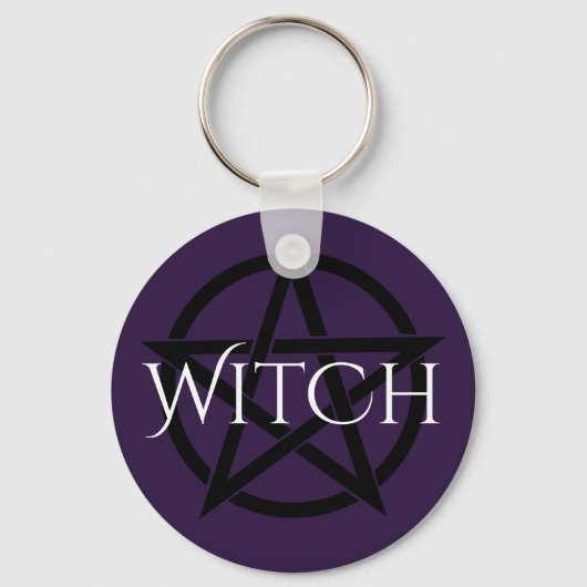 Pentacle Witch sleutelhanger (Voorkant)