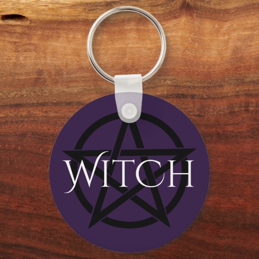 Pentacle Witch sleutelhanger (Voorkant)