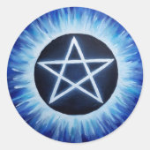 Pentacles4Pagans Ronde Sticker (Voorkant)