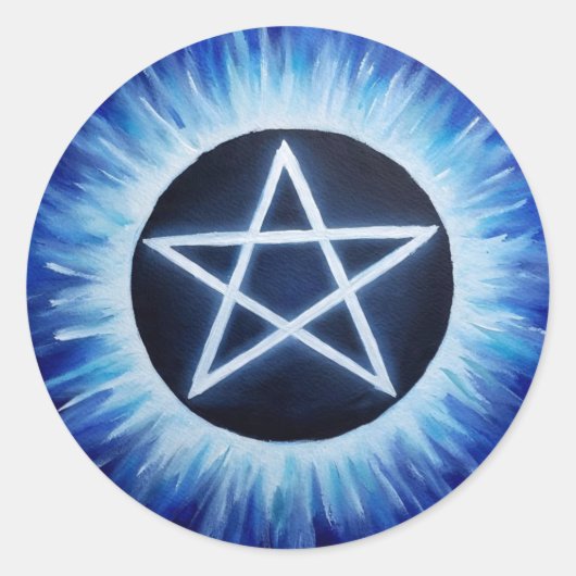 Pentacles4Pagans Ronde Sticker (Voorkant)