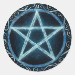 Pentacles4Pagans Ronde Sticker