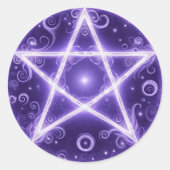 Pentacles4Pagans Ronde Sticker (Voorkant)