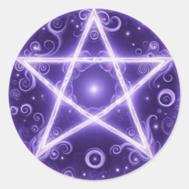 Pentacles4Pagans Ronde Sticker