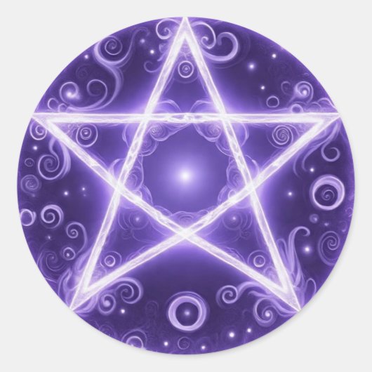 Pentacles4Pagans Ronde Sticker (Voorkant)