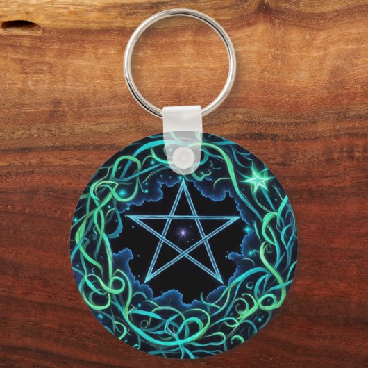 Pentacles4Pagans Sleutelhanger (Achterkant)