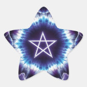 Pentacles4Pagans Ster Sticker (Voorkant)