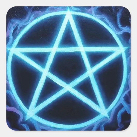 Pentacles4Pagans Vierkante Sticker (Voorkant)