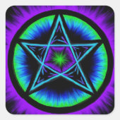 Pentacles4Pagans Vierkante Sticker (Voorkant)