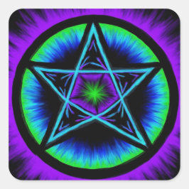 Pentacles4Pagans Vierkante Sticker