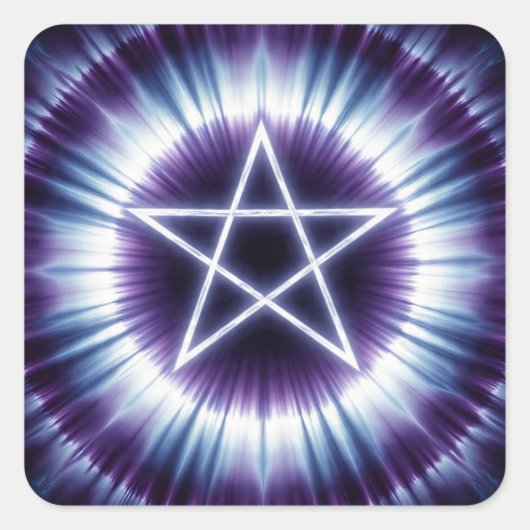 Pentacles4Pagans Vierkante Sticker (Voorkant)