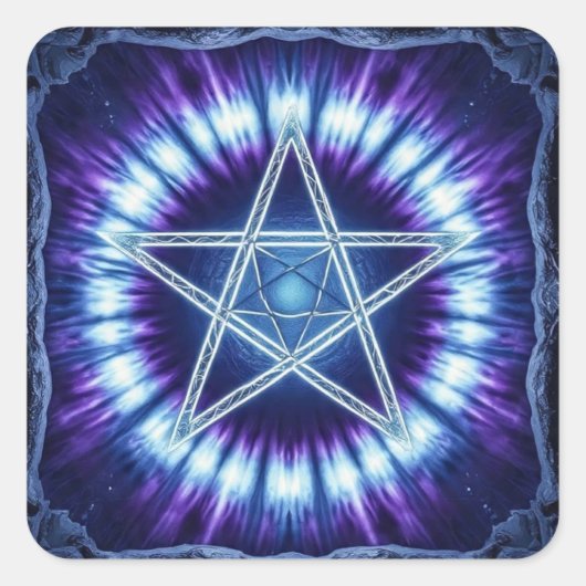 Pentacles4Pagans Vierkante Sticker (Voorkant)