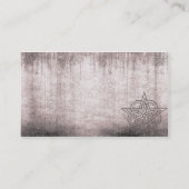 Pentacles Pagan grunge Visitekaartje (Achterkant)